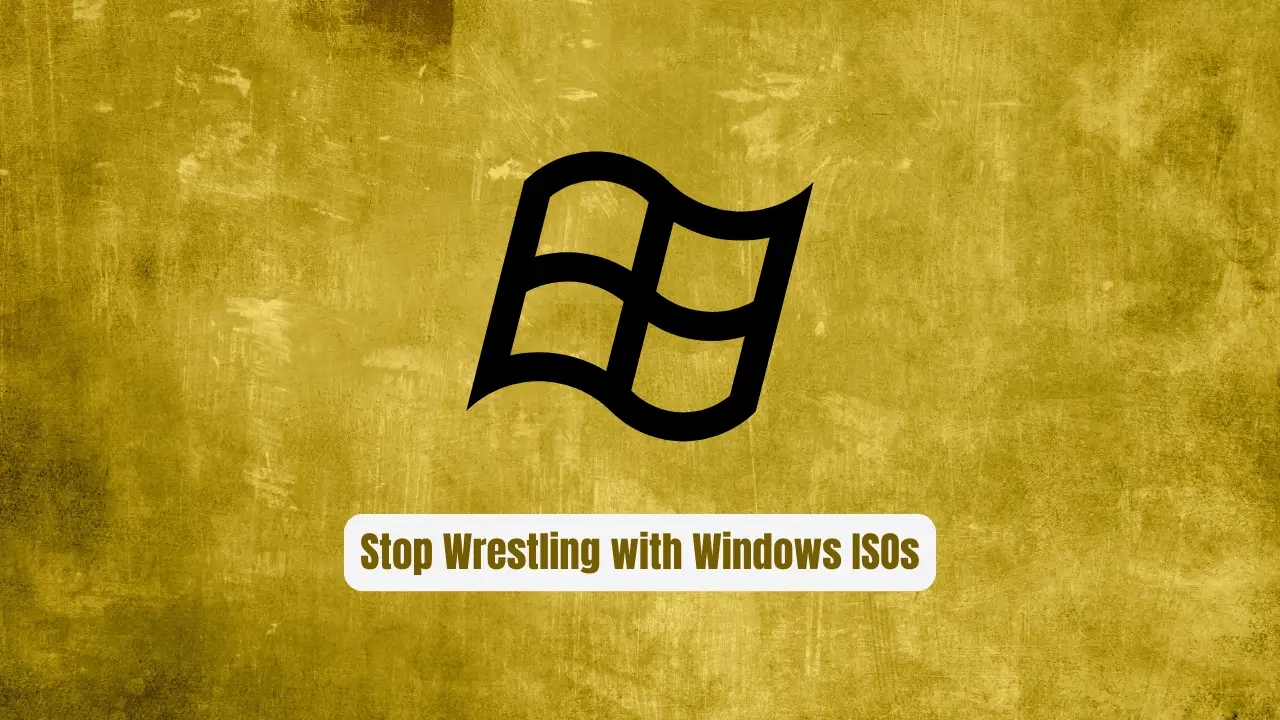 Stop Wrestling with Windows ISOs! WoeUSB-ng Makes USB Installers Effortless