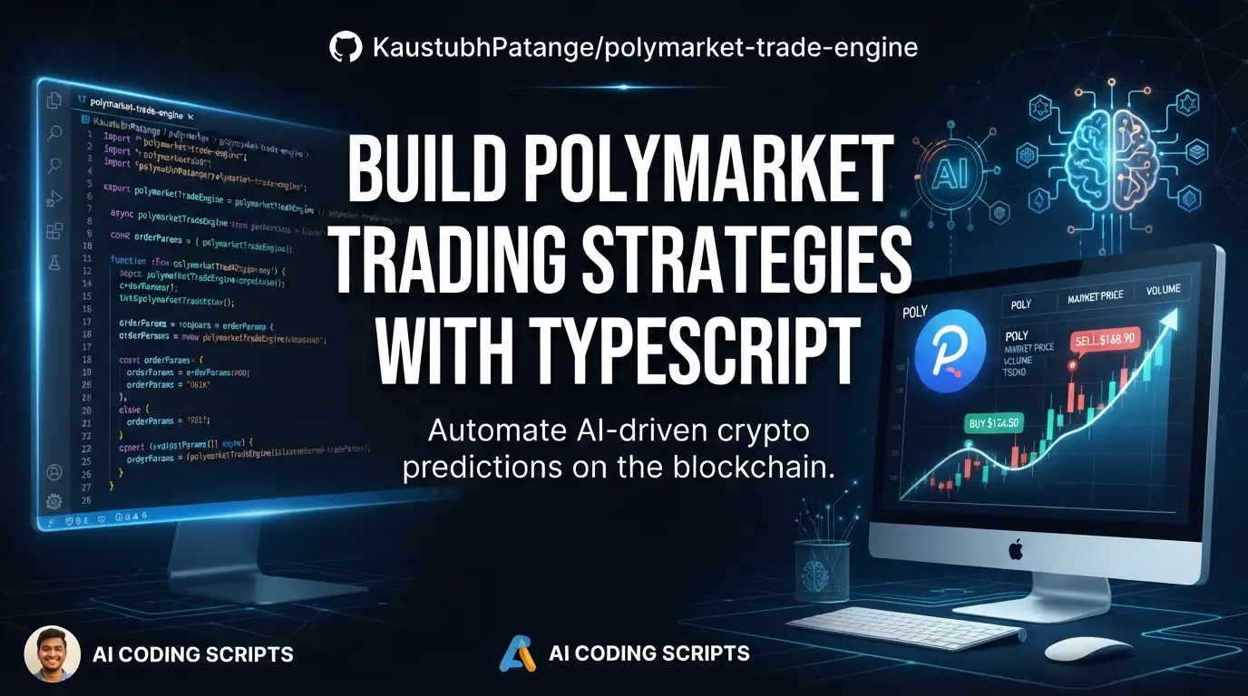 KaustubhPatange/polymarket-trade-engine: Build Polymarket Trading Strategies in TypeScript