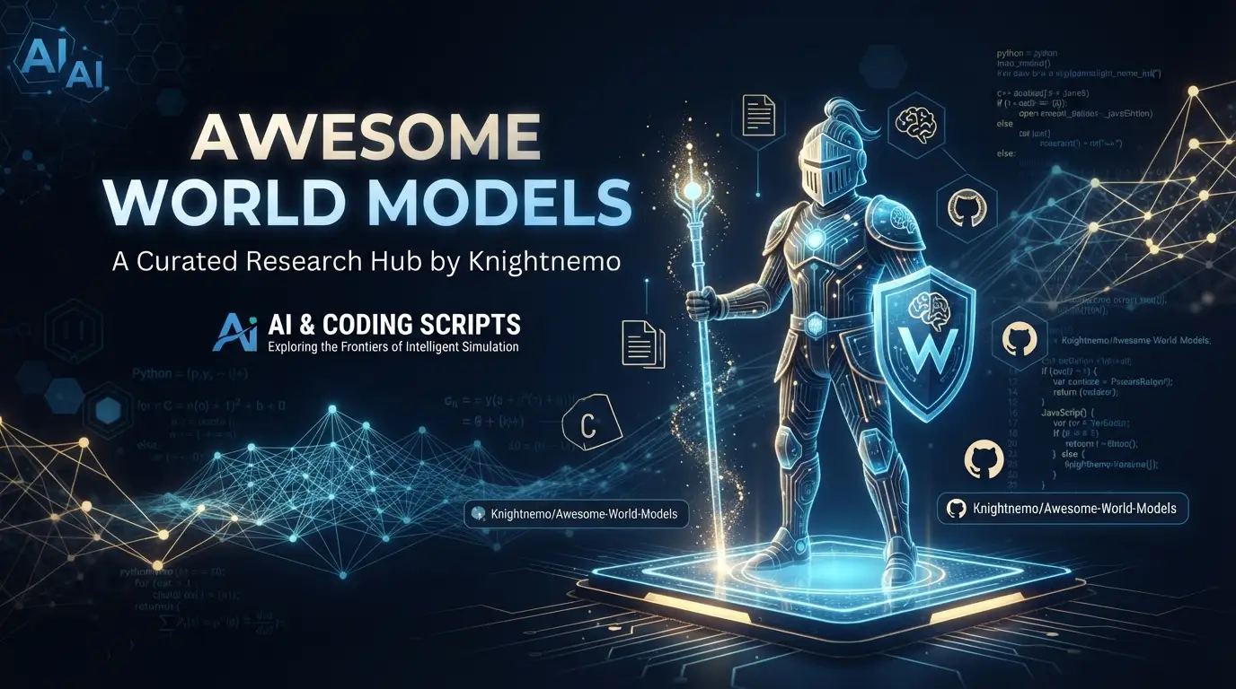 knightnemo/Awesome-World-Models: A Curated Research Hub for World Modeling