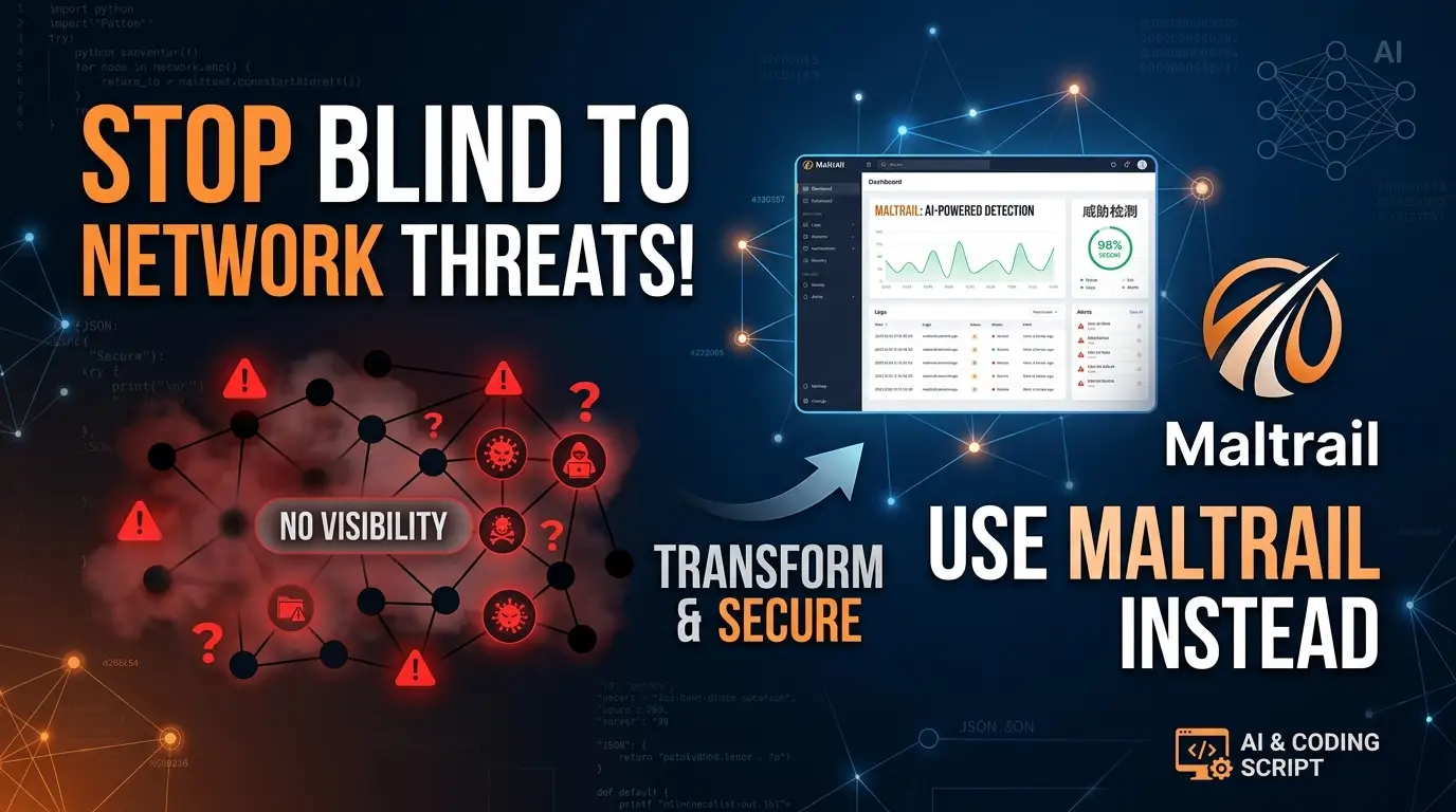 Stop Blind to Network Threats! Use Maltrail Instead