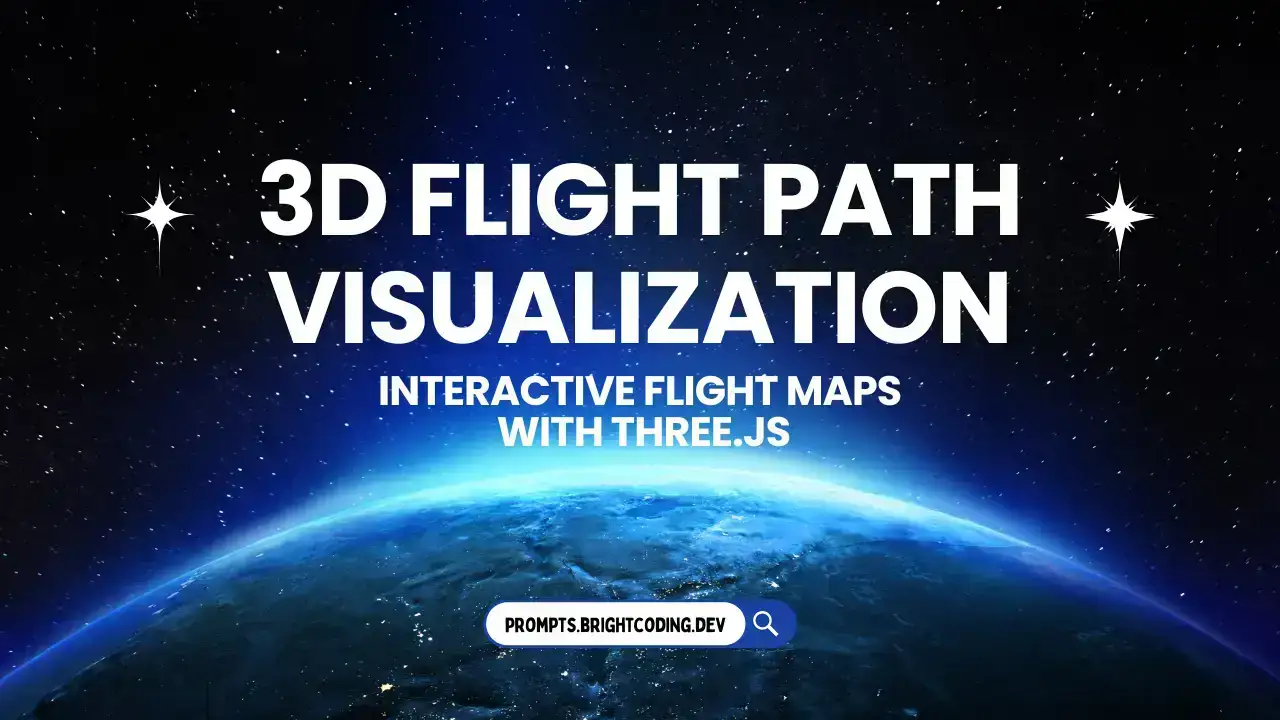Unleashing the Power of 3D Flight Path Visualization with Three.js