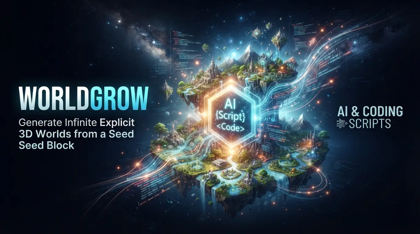 world-grow/WorldGrow: Generate Infinite Explicit 3D Worlds from a Seed Block