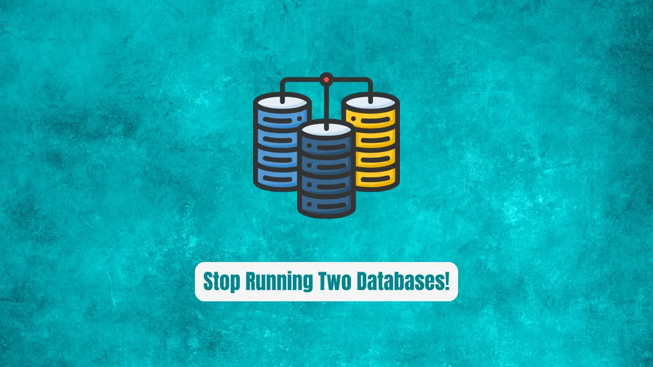 Stop Running Two Databases! ParadeDB Brings Elastic Search to Postgres