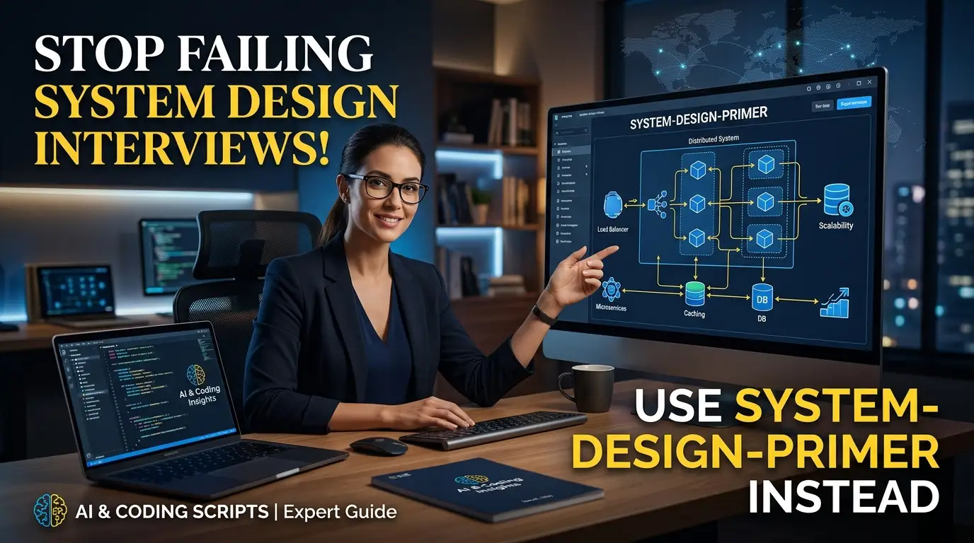 Stop Failing System Design Interviews! Use system-design-primer Instead