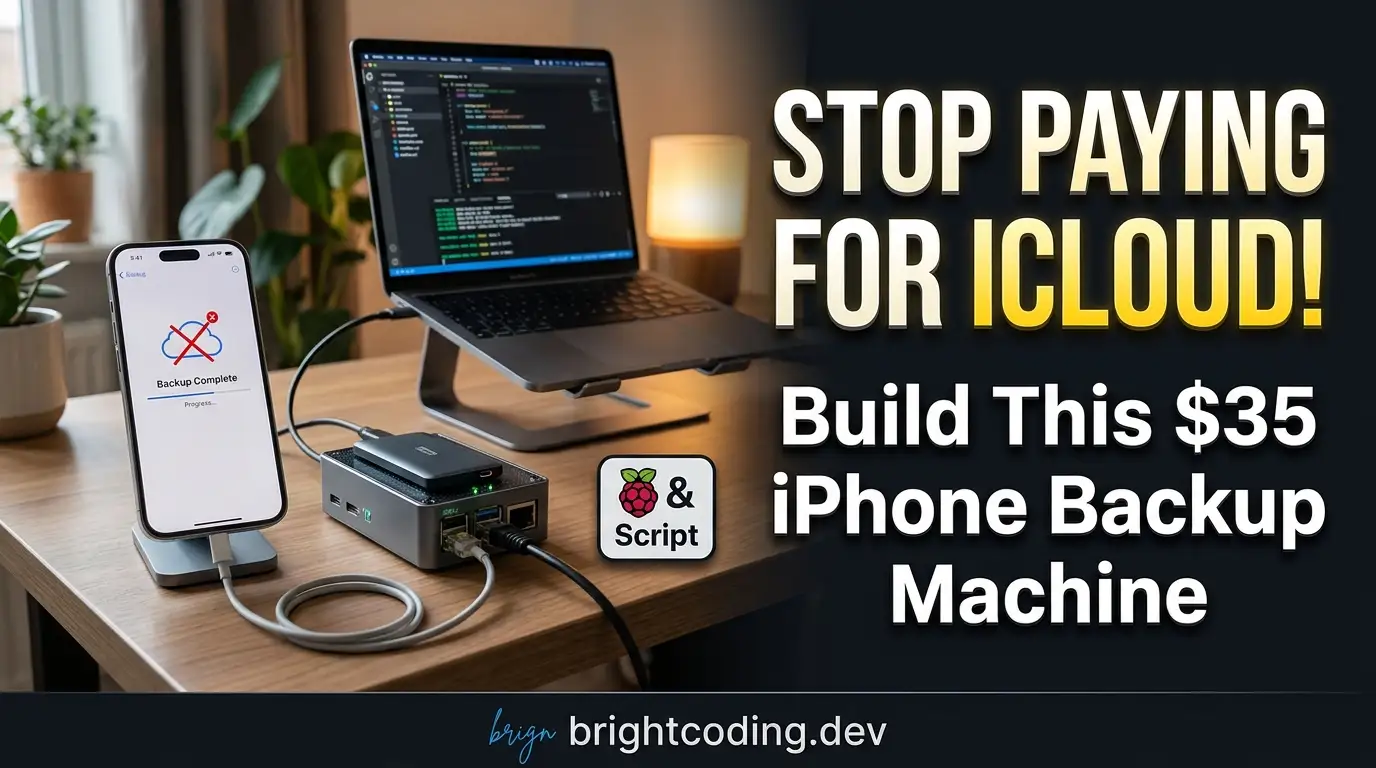 Stop Paying for iCloud! Build This $35 iPhone Backup Machine
