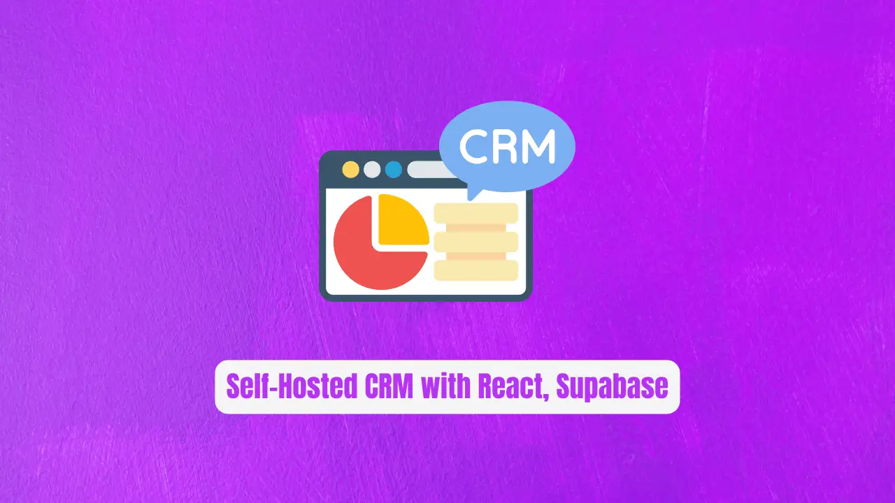 marmelab/atomic-crm: Self-Hosted CRM with React, Supabase