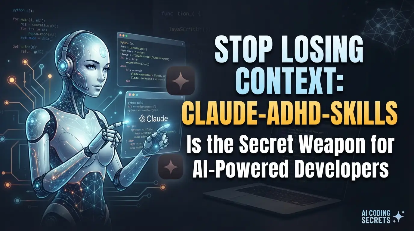 Stop Losing Context: claude-adhd-skills Is the Secret Weapon for AI-Powered Developers