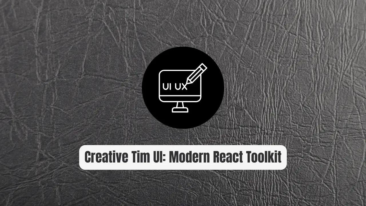 Creative Tim UI: The Modern React Toolkit Every Developer Needs