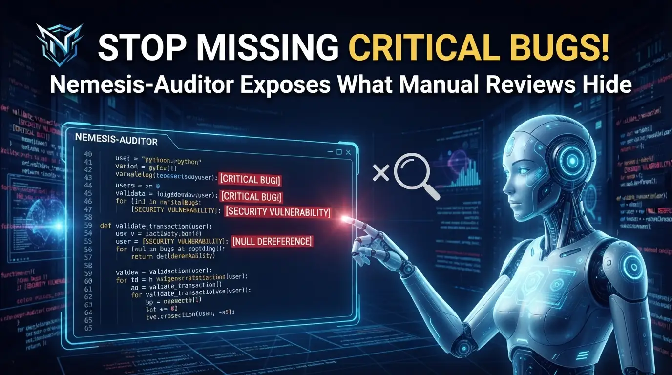 Stop Missing Critical Bugs! Nemesis-Auditor Exposes What Manual Reviews Hide