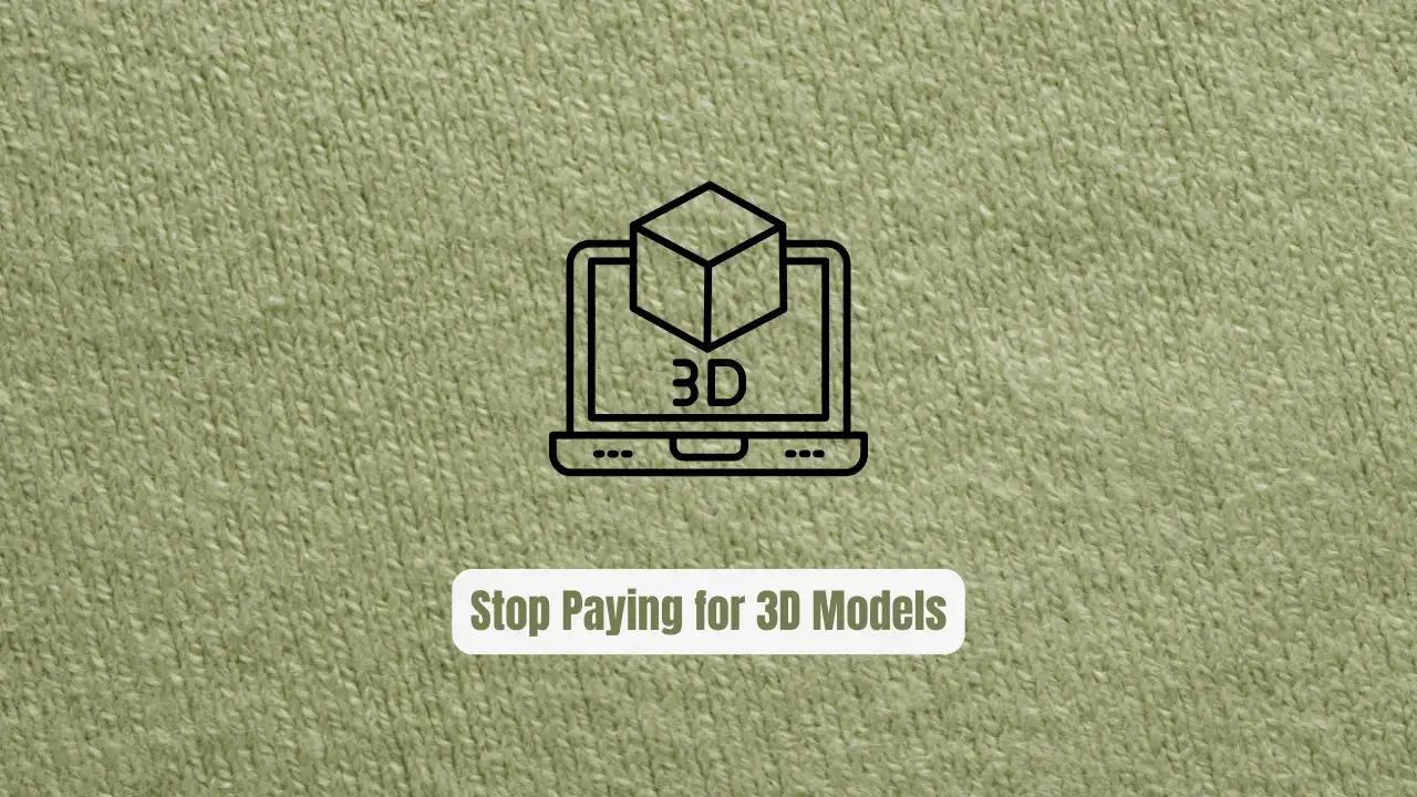 Stop Paying for 3D Models! This Free Registry Has 991+ CC0 Assets