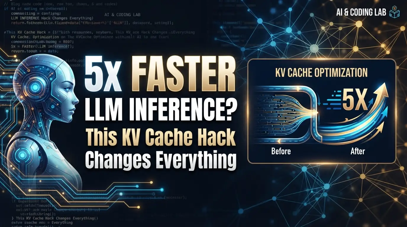 5x Faster LLM Inference? This KV Cache Hack Changes Everything