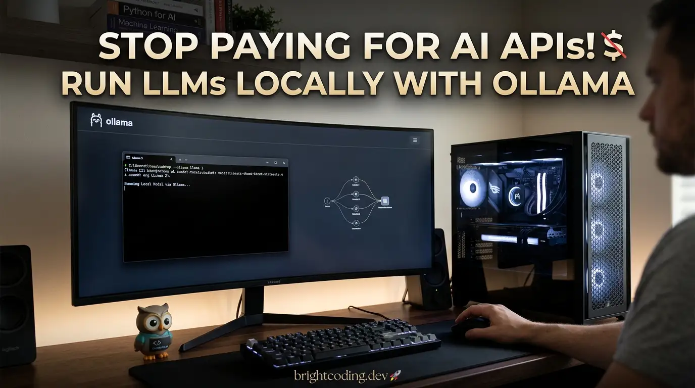 Stop Paying for AI APIs! Run LLMs Locally with Ollama