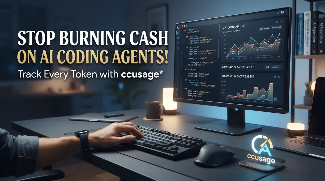 Stop Burning Cash on AI Coding Agents! Track Every Token with ccusage