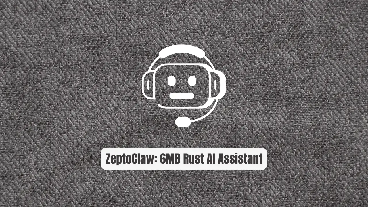ZeptoClaw: The 6MB Rust AI Assistant That Crushes 100MB Frameworks