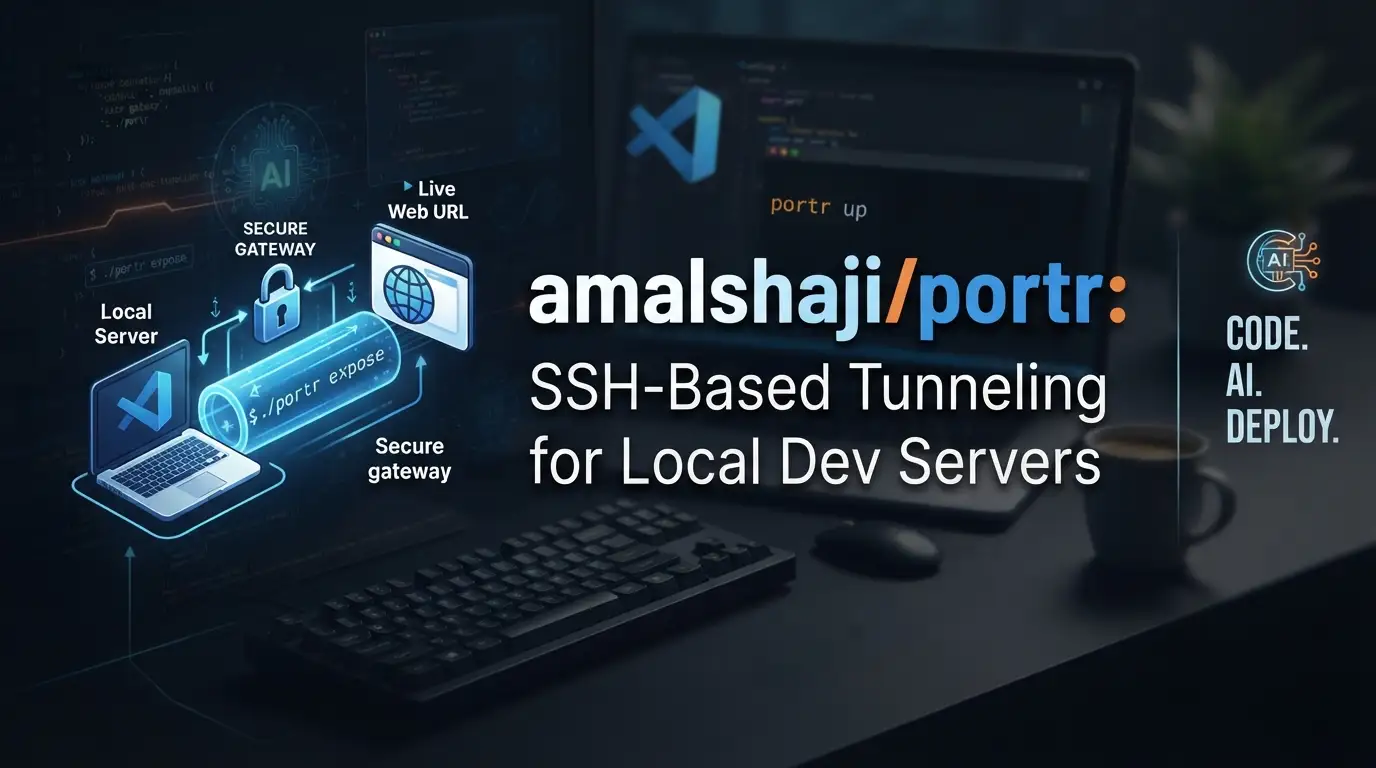 amalshaji/portr: SSH-Based Tunneling for Local Dev Servers