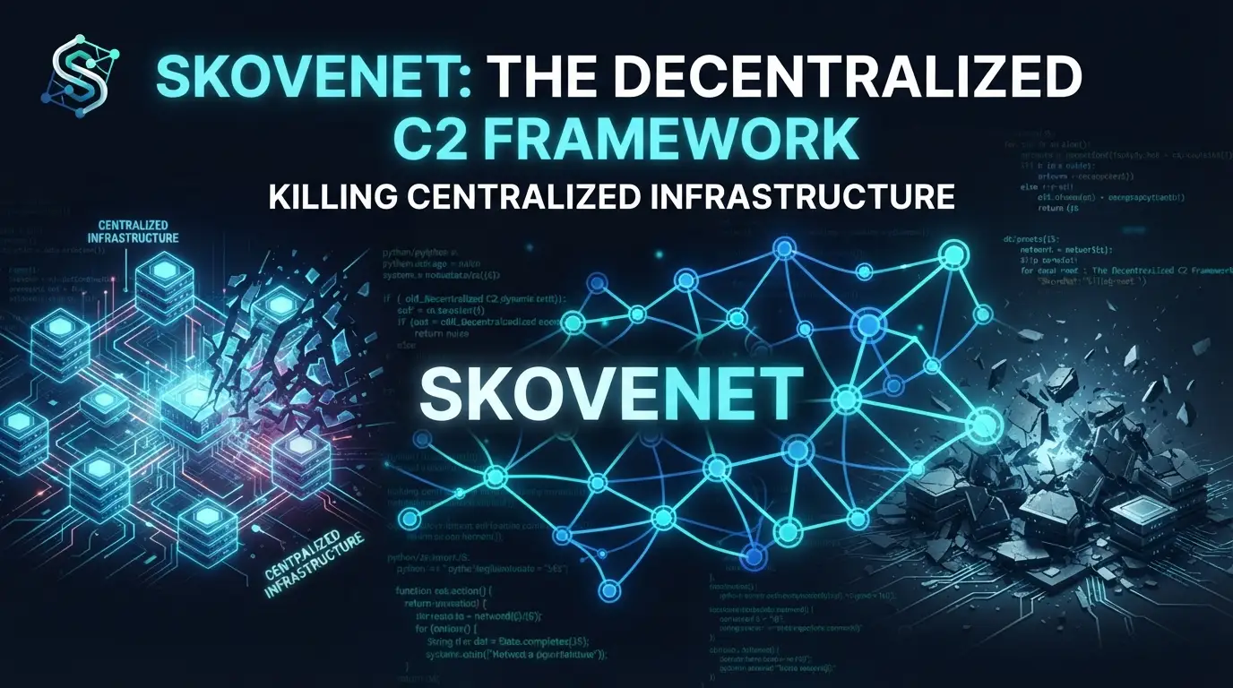 SkoveNet: The Decentralized C2 Framework Killing Centralized Infrastructure
