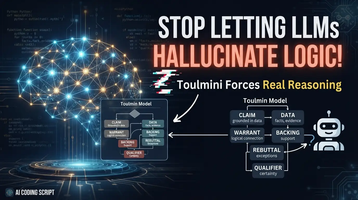 Stop Letting LLMs Hallucinate Logic! Toulmini Forces Real Reasoning