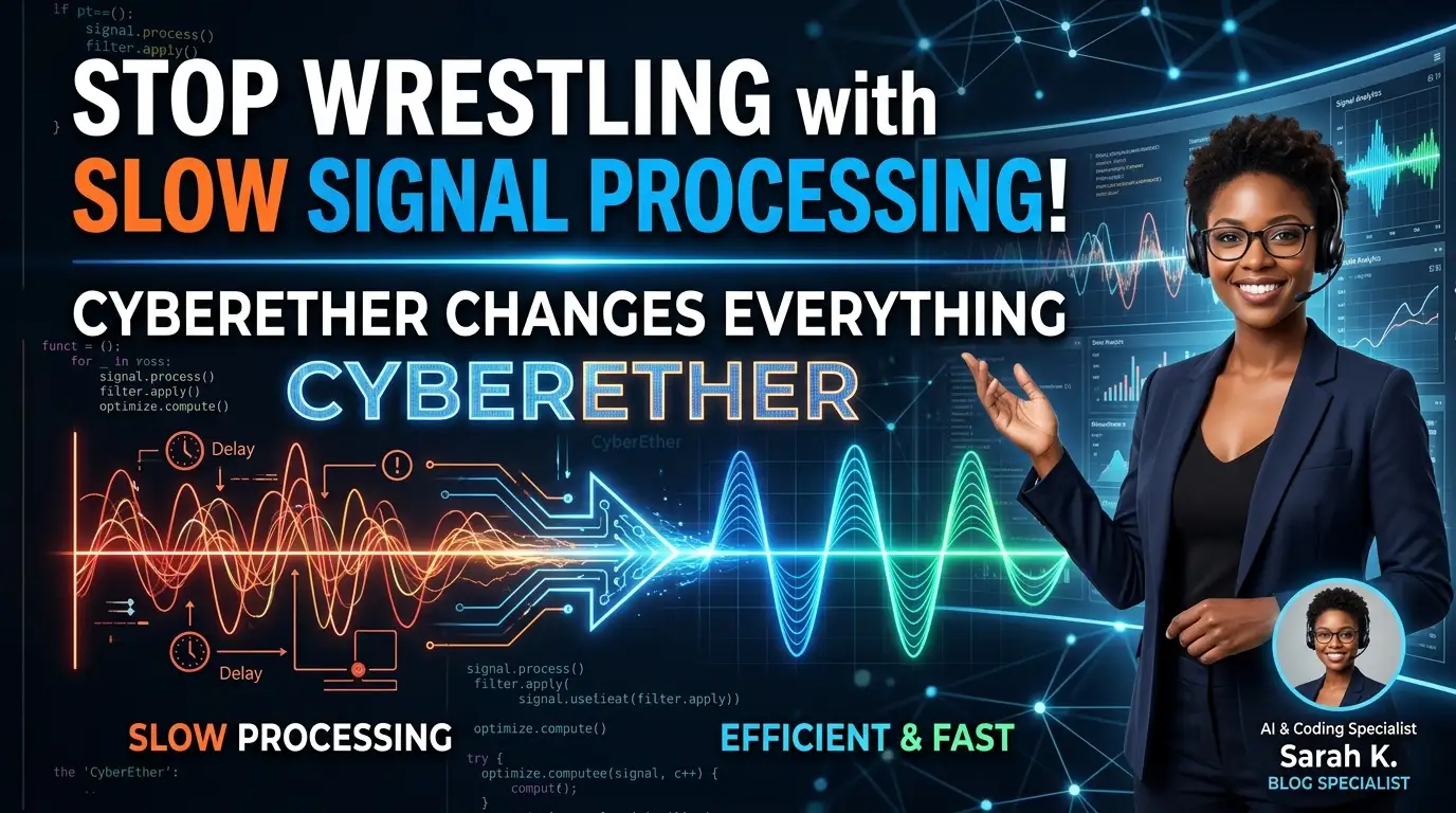 Stop Wrestling with Slow Signal Processing! CyberEther Changes Everything
