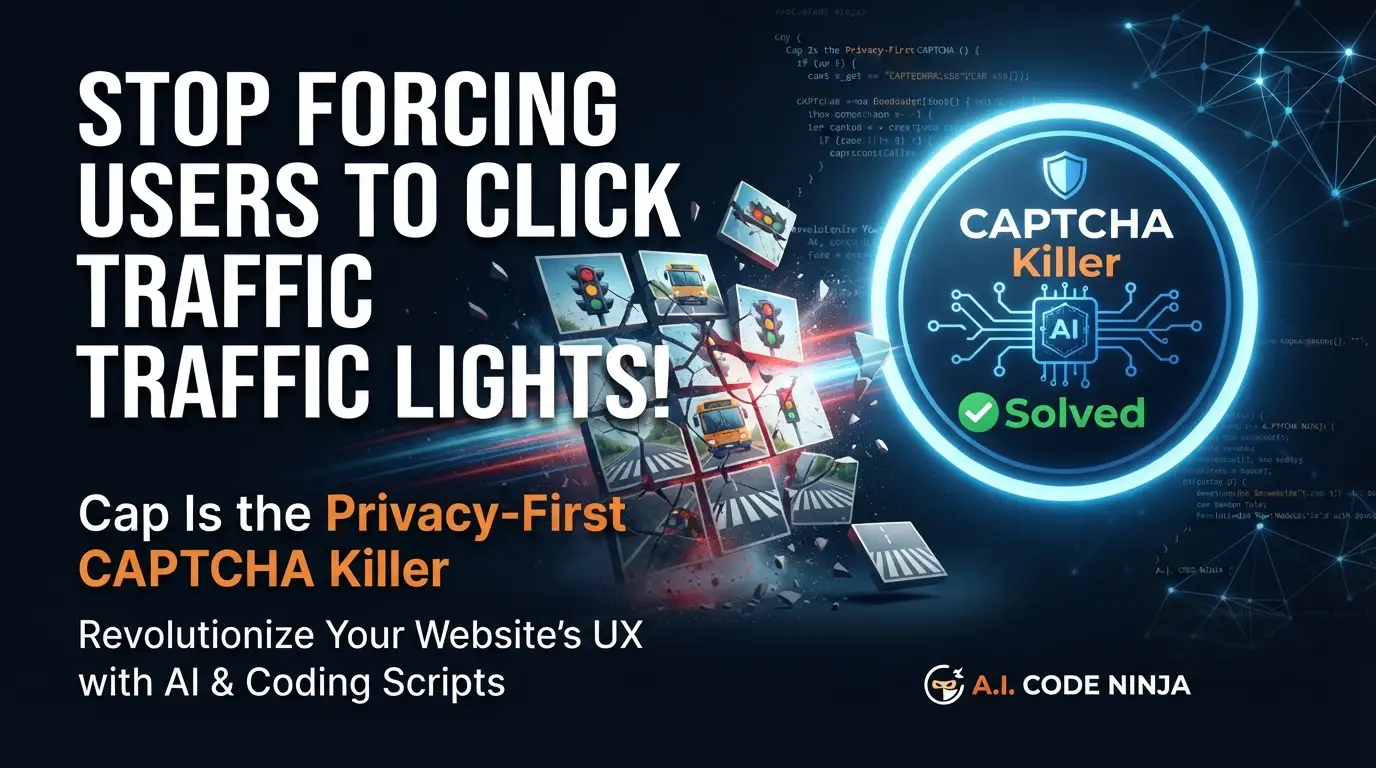 Stop Forcing Users to Click Traffic Lights! Cap Is the Privacy-First CAPTCHA Killer