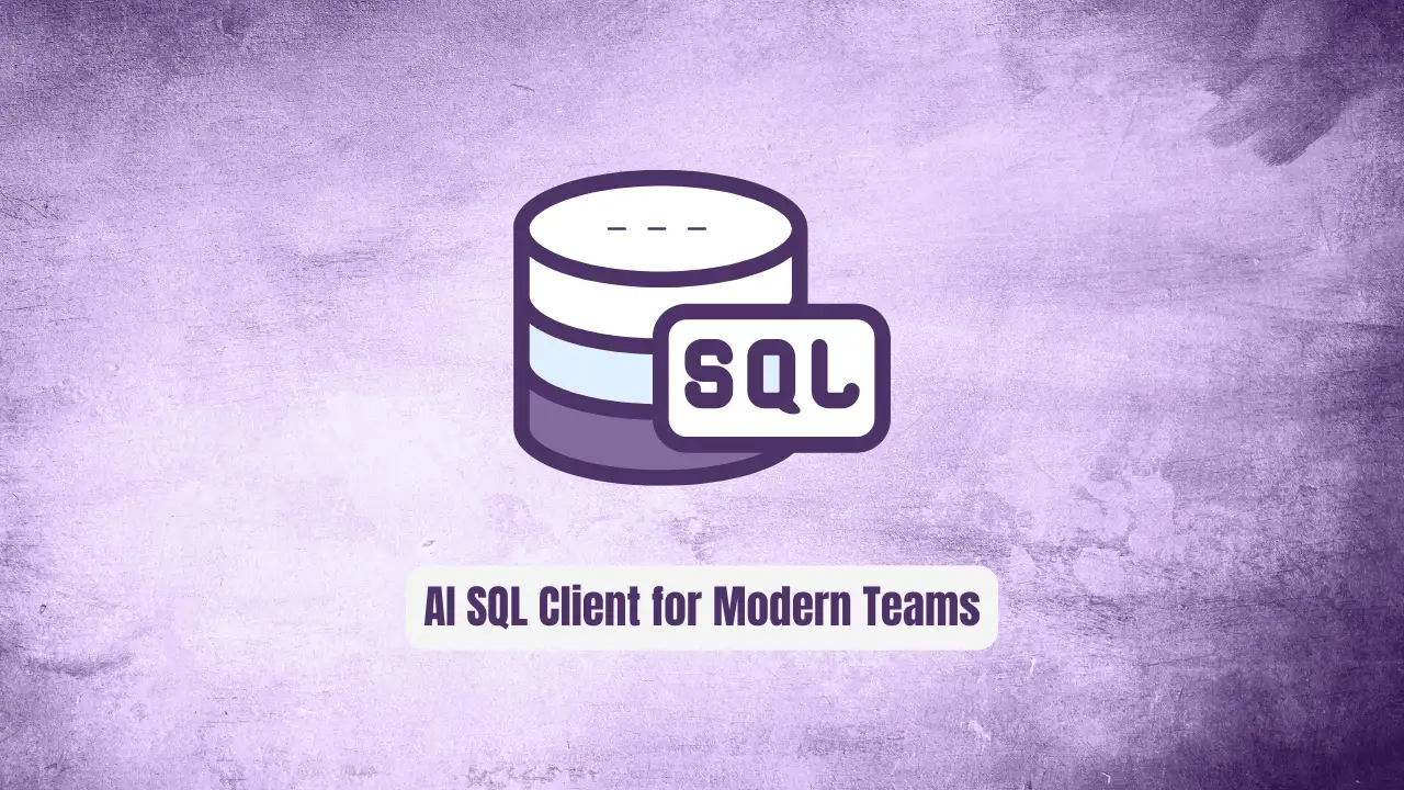 wannabespace/conar: Open-Source AI SQL Client for Modern Teams