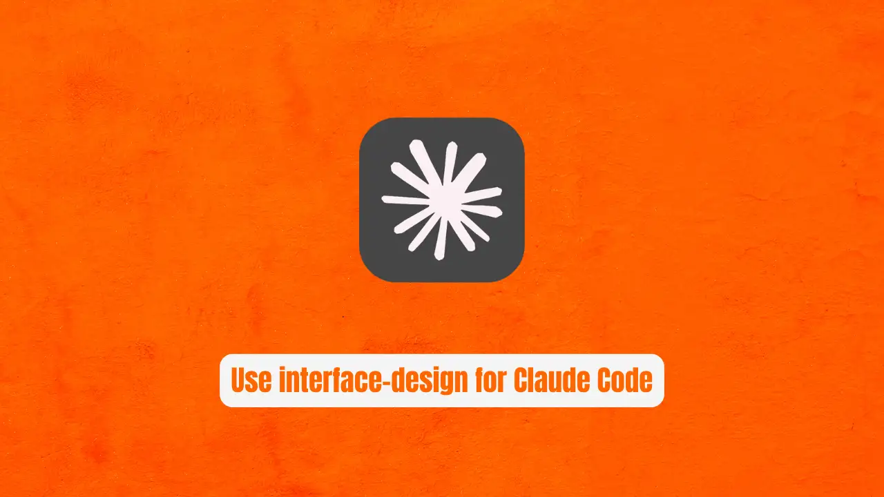 Stop Building Inconsistent UIs! Use interface-design for Claude Code