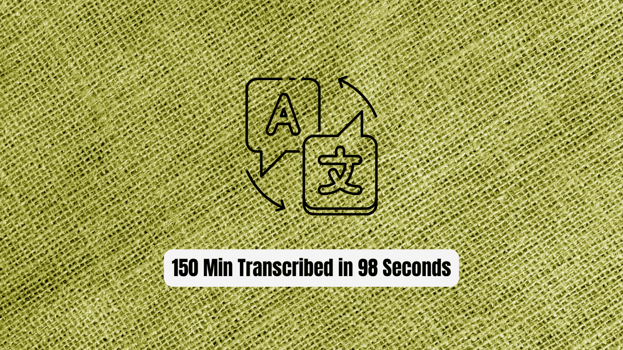Insanely Fast Whisper: 150 Min Transcribed in 98 Seconds