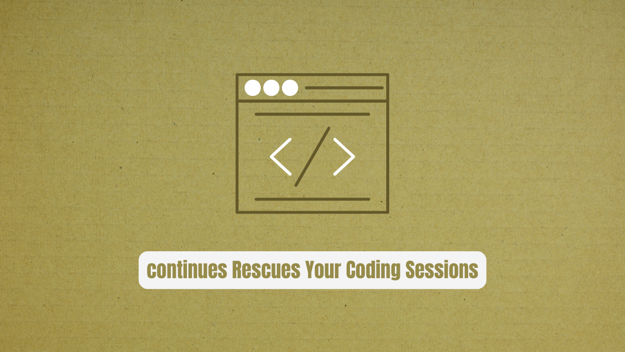 Stop Losing AI Context: continues Rescues Your Coding Sessions