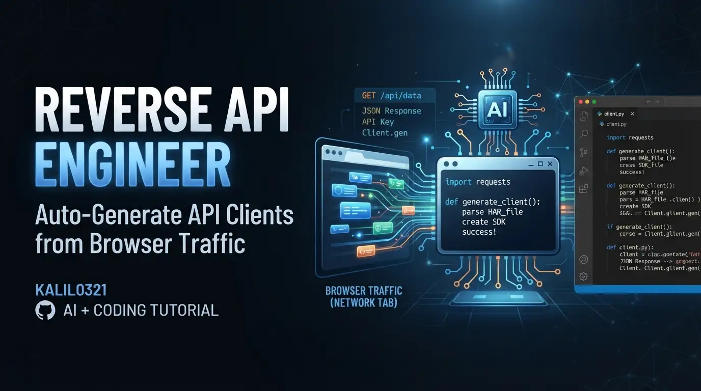 kalil0321/reverse-api-engineer: Auto-Generate API Clients from Browser Traffic