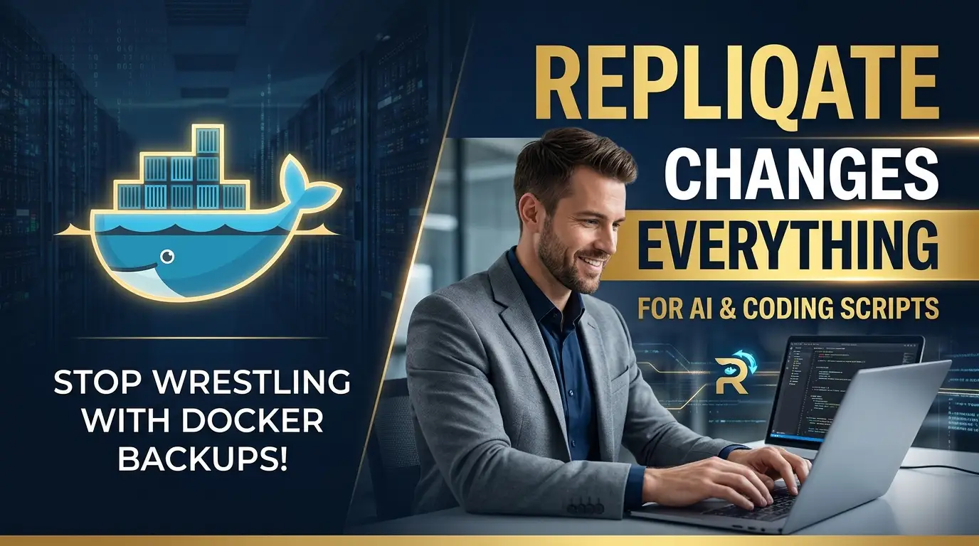 Stop Wrestling with Docker Backups! Repliqate Changes Everything