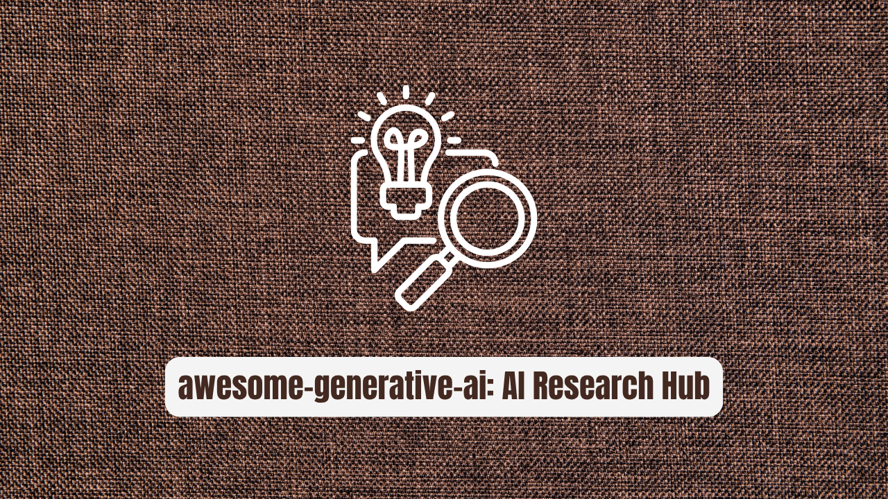 awesome-generative-ai-guide: Your Essential AI Research Hub