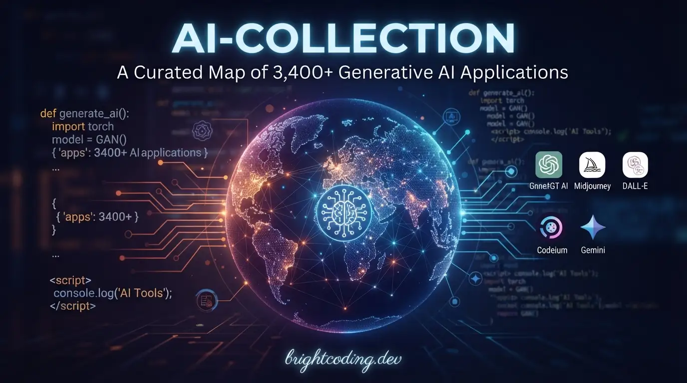 ai-collection/ai-collection: A Curated Map of 3,400+ Generative AI Applications