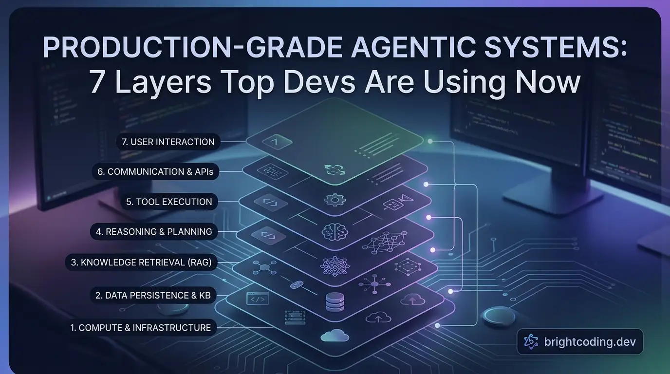 production-grade-agentic-system: 7 Layers Top Devs Are Using Now