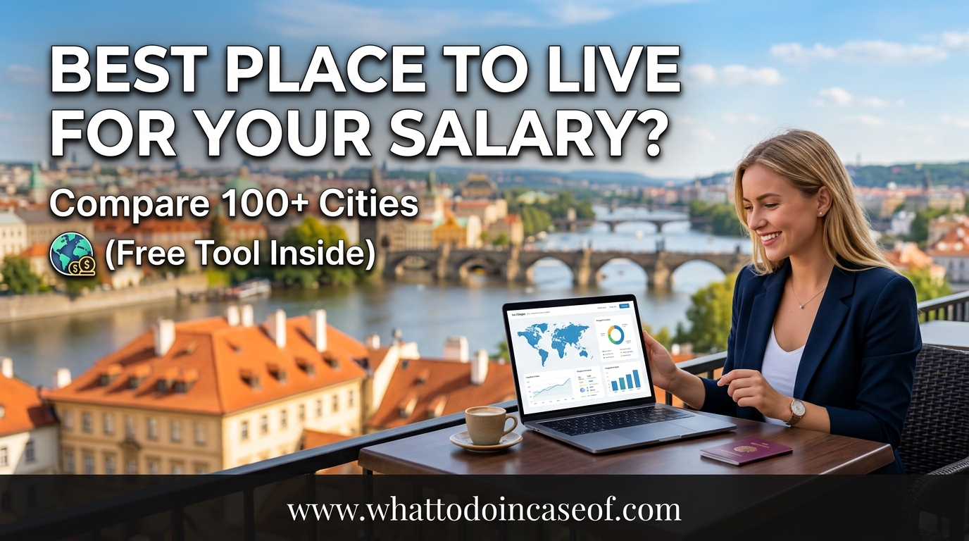 What’s the Best Place to Live for Your Salary? Compare 100+ Cities (Free Tool Inside)