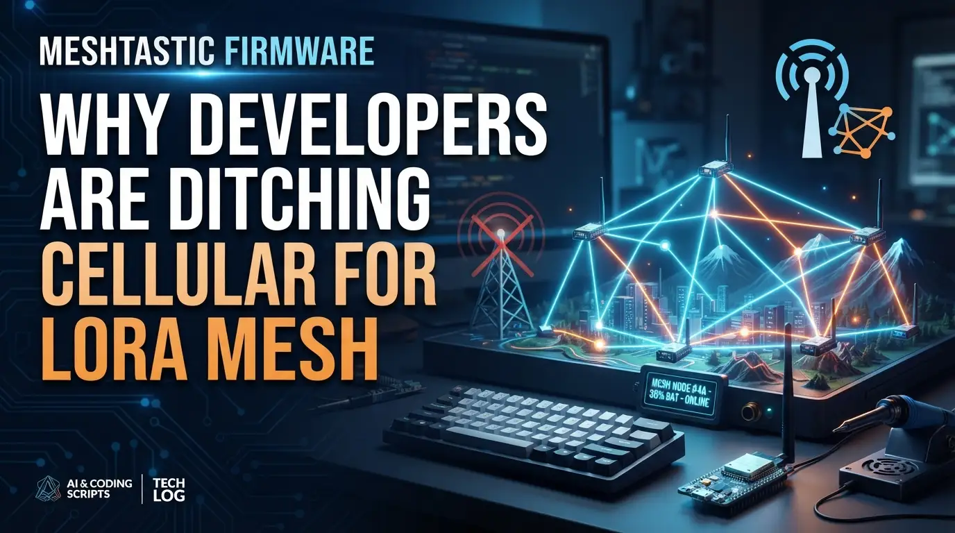 Meshtastic Firmware: Why Developers Are Ditching Cellular for LoRa Mesh