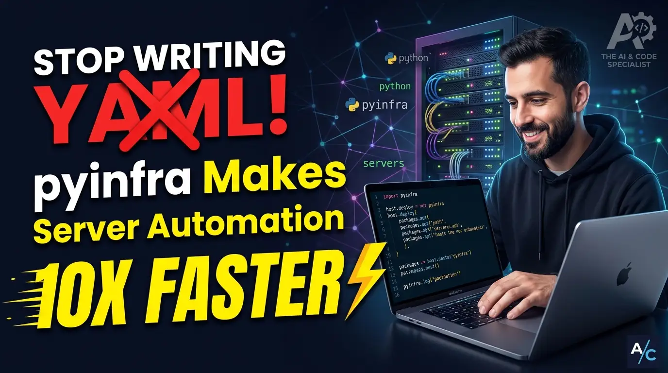 Stop Writing YAML! pyinfra Makes Server Automation 10x Faster