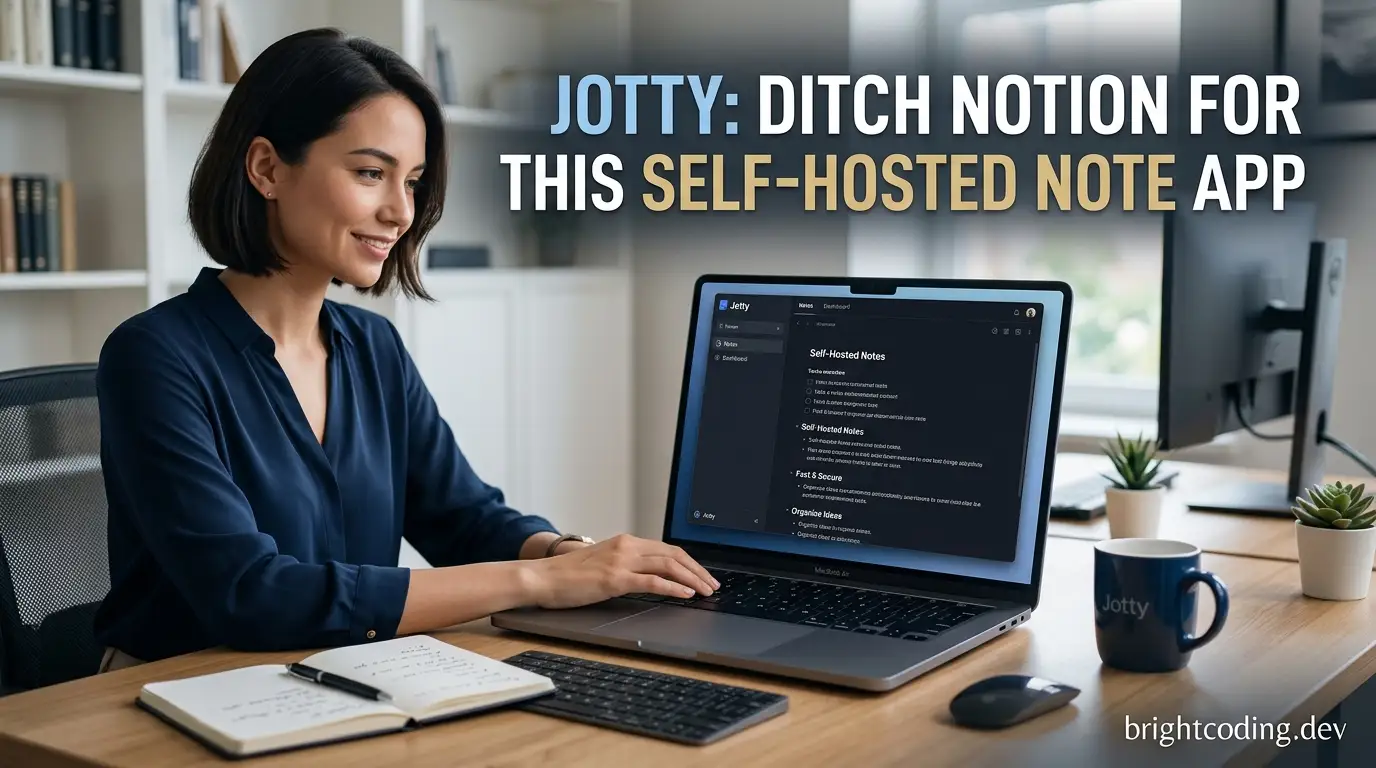 Jotty: Ditch Notion for This Self-Hosted Note App