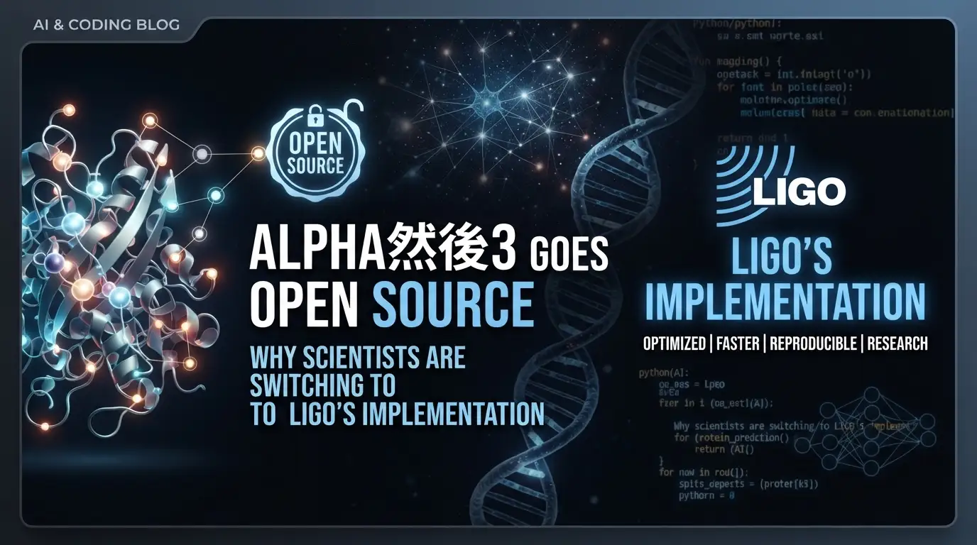 AlphaFold3 Goes Open Source: Why Scientists Are Switching to Ligo's Implementation