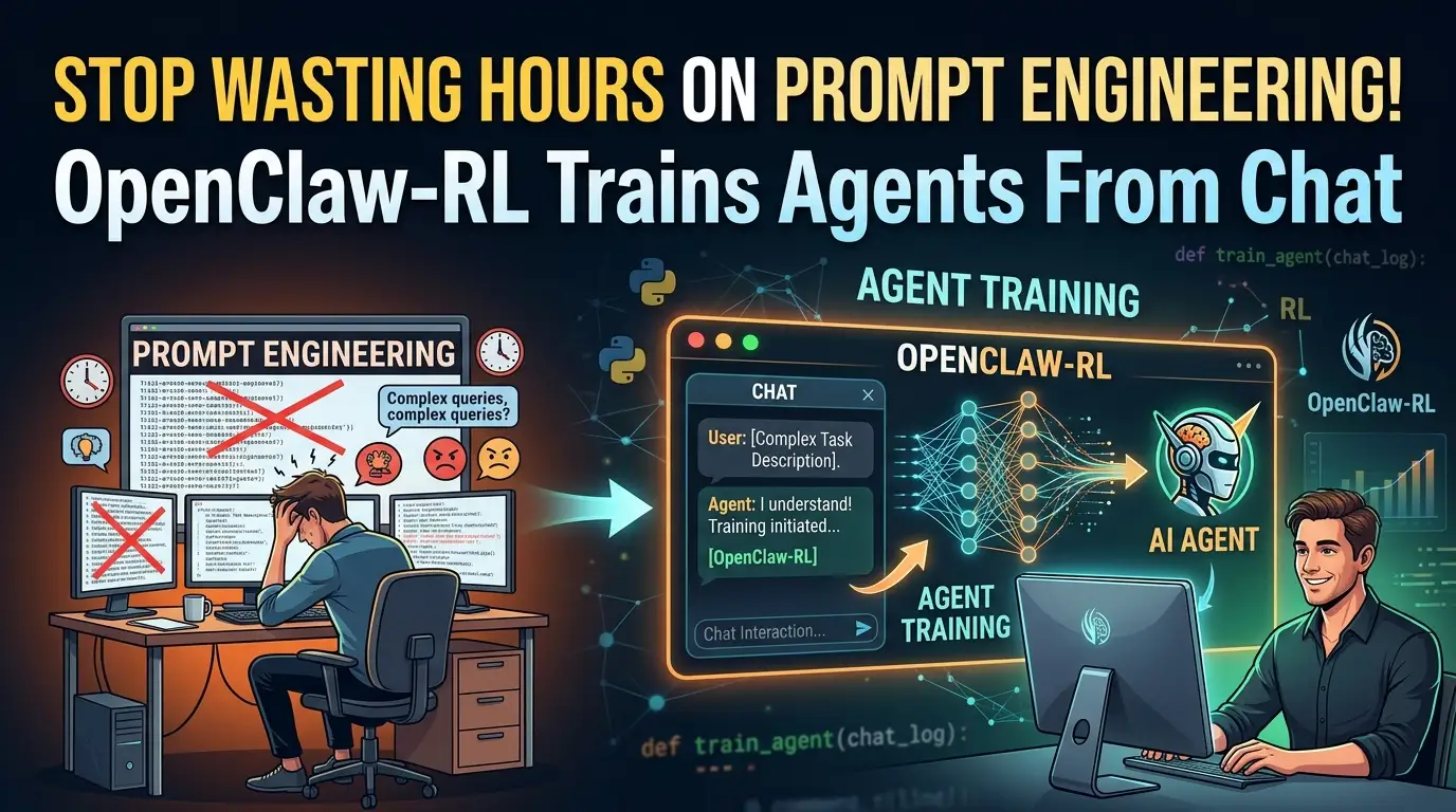 Stop Wasting Hours on Prompt Engineering! OpenClaw-RL Trains Agents From Chat
