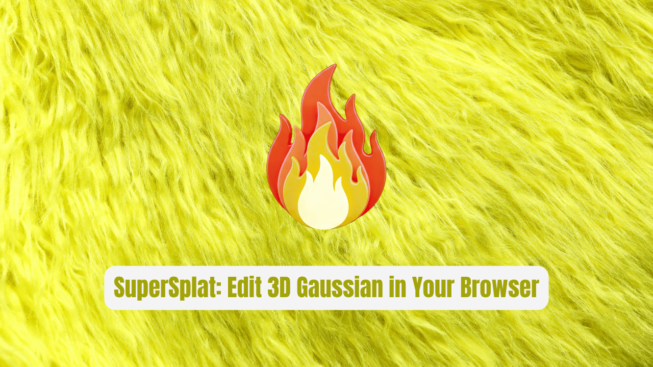 SuperSplat: Edit 3D Gaussian Splats Directly in Your Browser