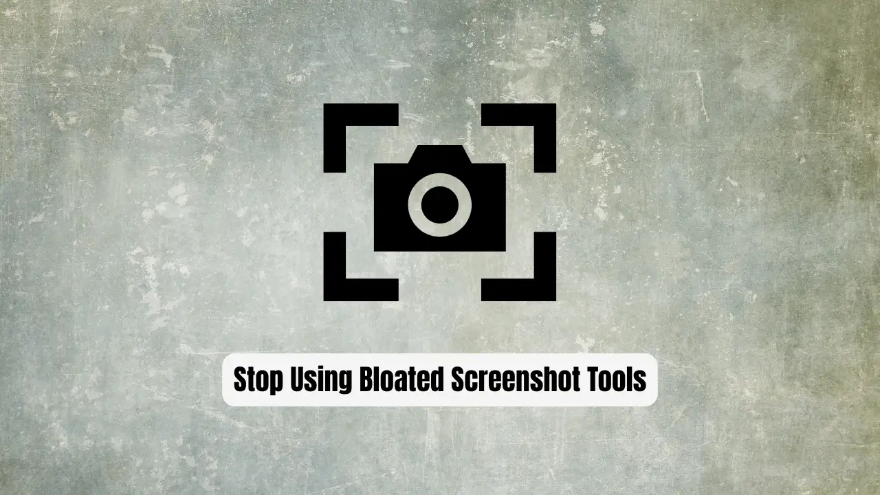 Stop Using Bloated Screenshot Tools! WinShot Is 90% Smaller Than Electron