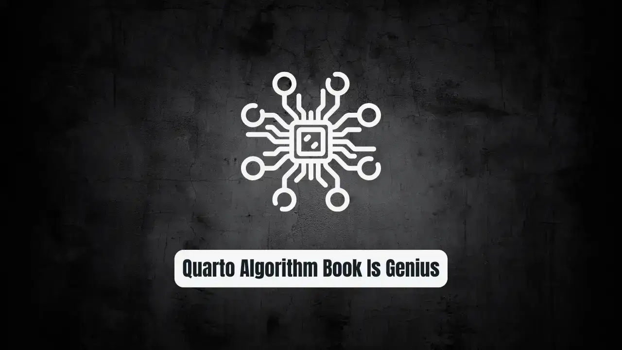 Stop Writing Dry Docs! This Quarto Algorithm Book Is Genius