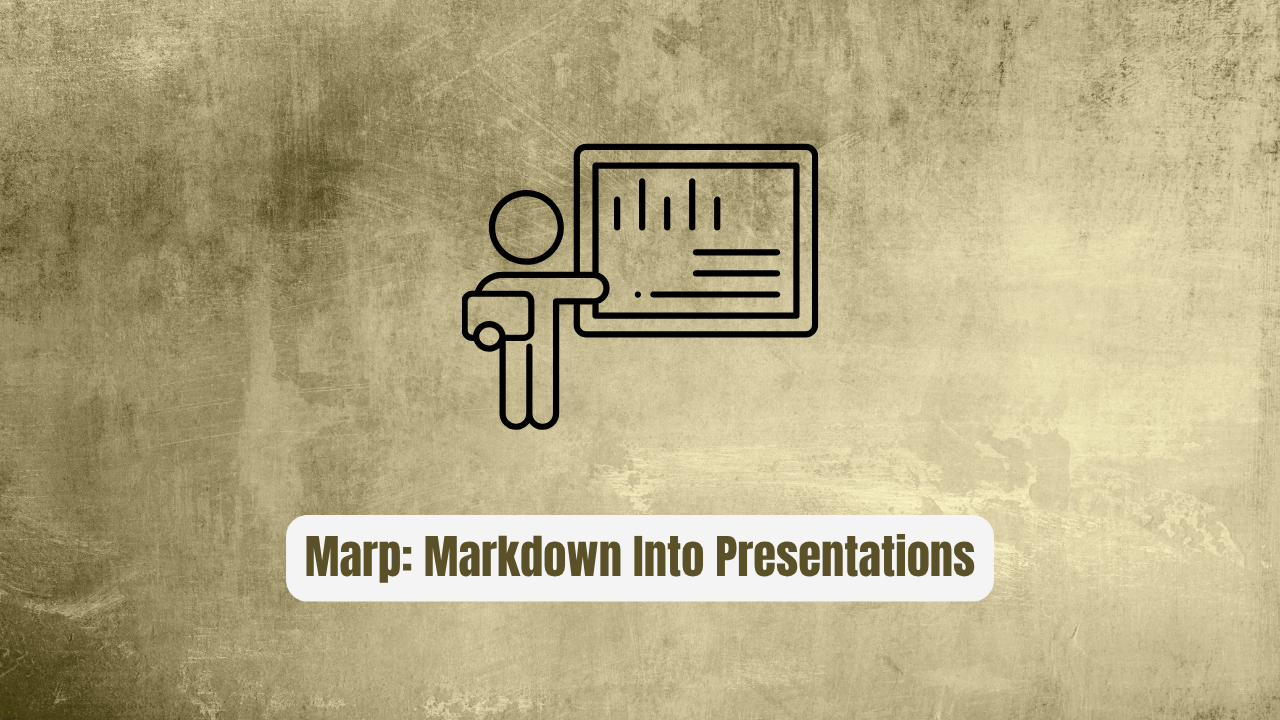 Marp: Transform Markdown Into Powerful Presentations