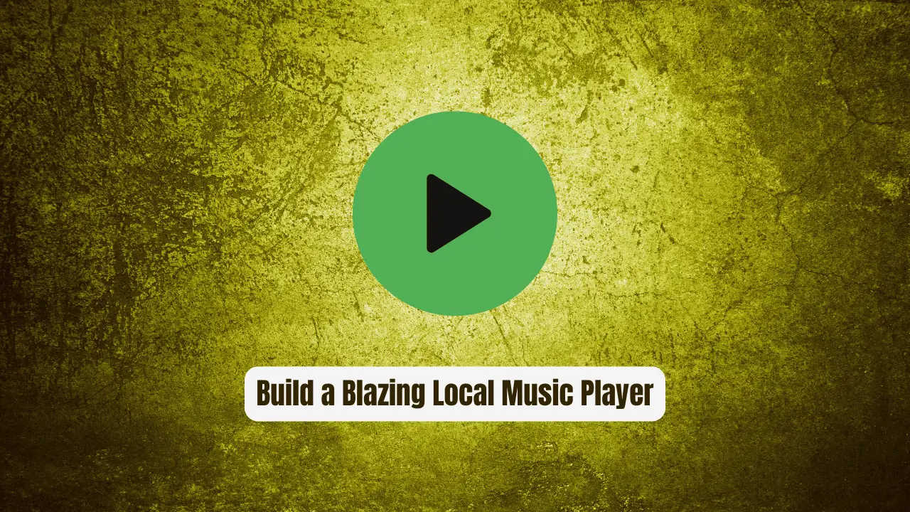 Stop Wrestling with Spotify! Build a Blazing Local Music Player with Next.js