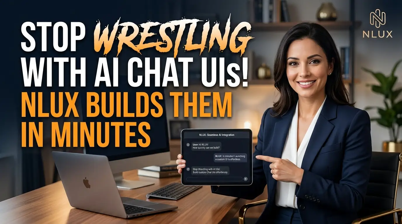 Stop Wrestling with AI Chat UIs! NLUX Builds Them in Minutes