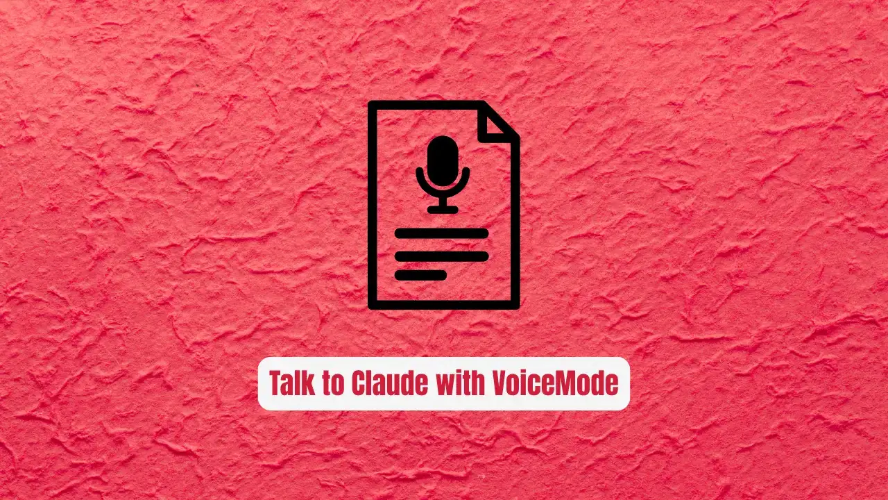 Stop Typing Code! Talk to Claude with VoiceMode Instead