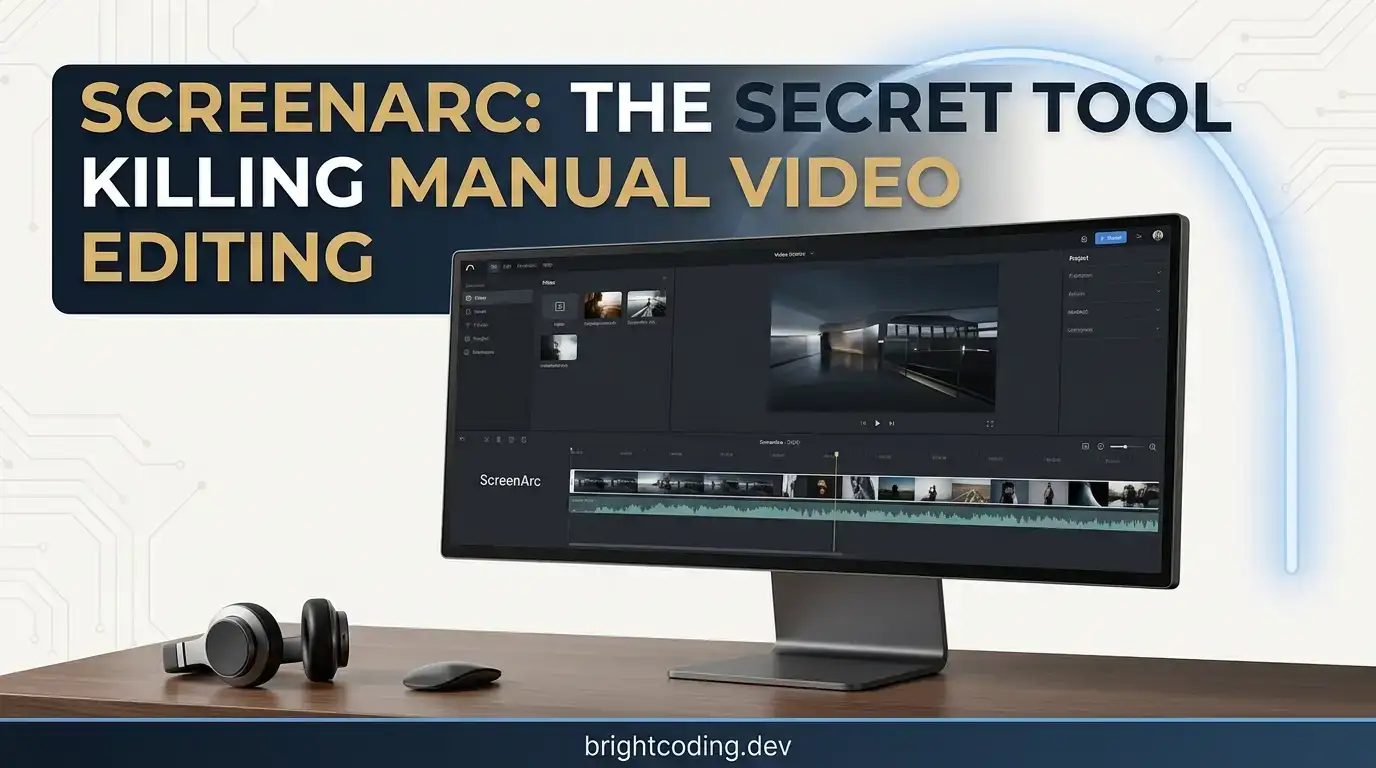 ScreenArc: The Secret Tool Killing Manual Video Editing