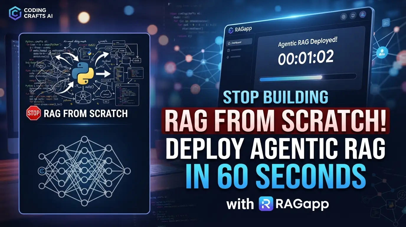 Stop Building RAG from Scratch! Deploy Agentic RAG in 60 Seconds with RAGapp