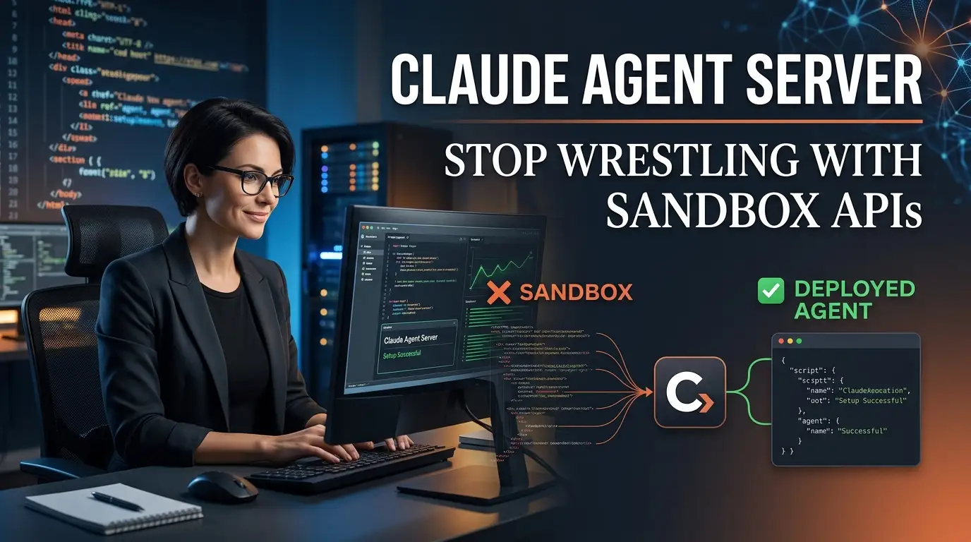 Claude Agent Server: Stop Wrestling with Sandbox APIs