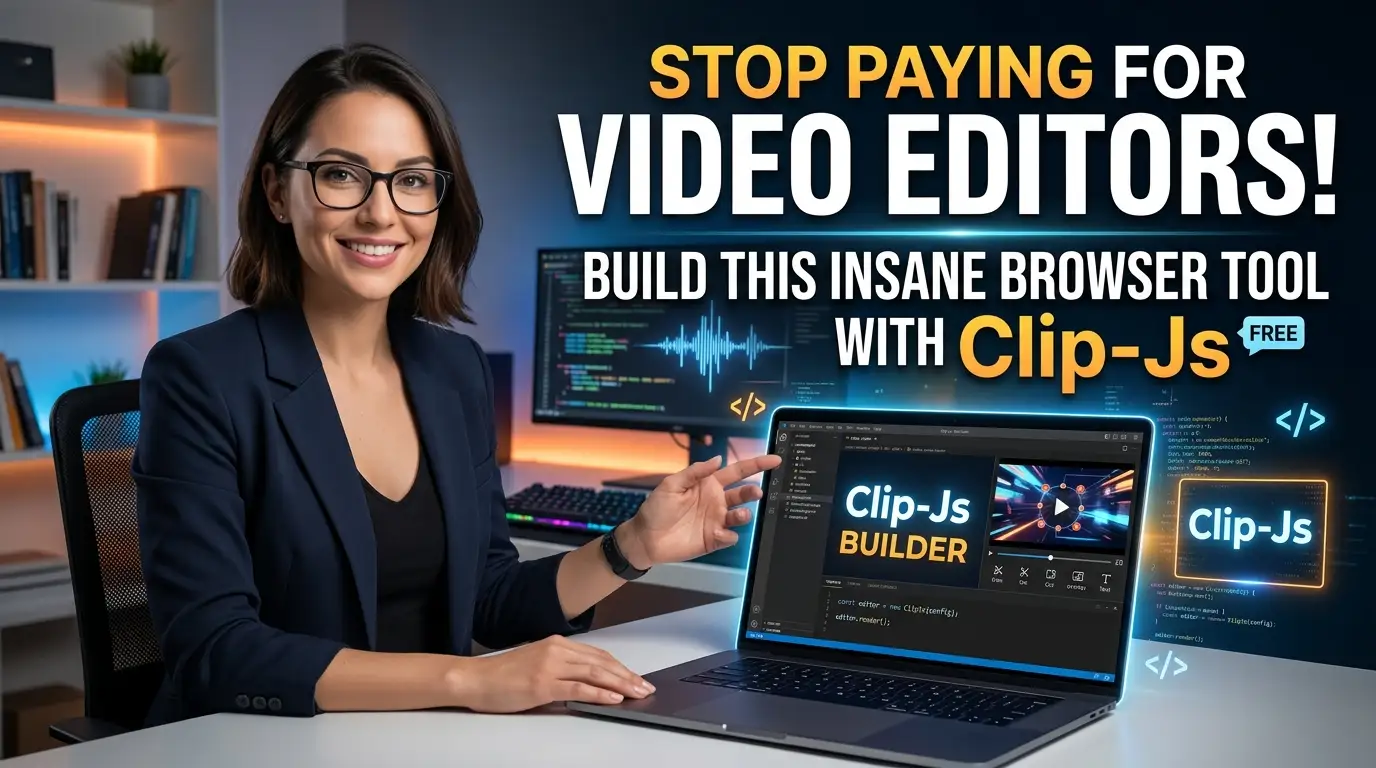 Stop Paying for Video Editors! Build This Insane Browser Tool with Clip-Js