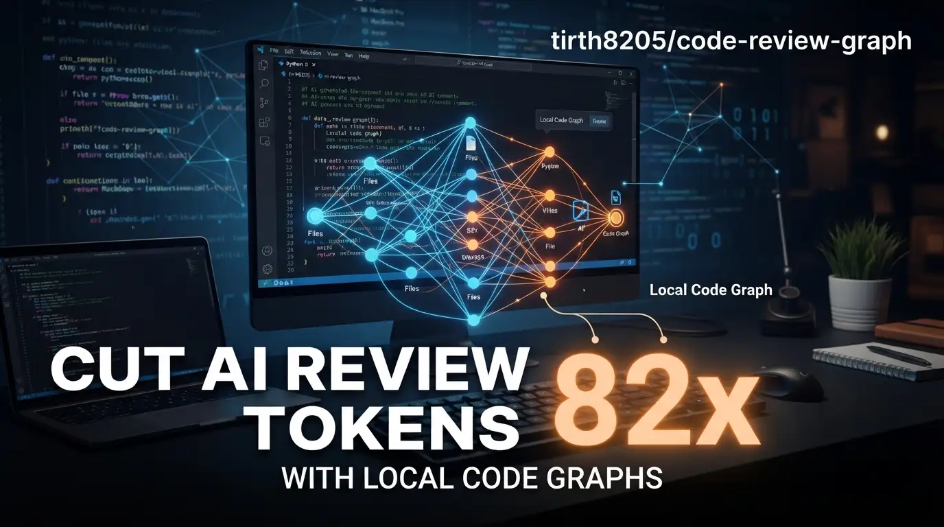 tirth8205/code-review-graph: Cut AI Review Tokens 82x with Local Code Graphs